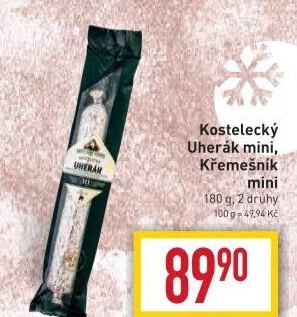 Salám Uherák kostelecký Kostelecké uzeniny