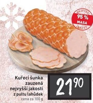 Šunka kuřecí zauzená nejvyšší jakosti