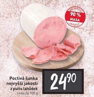 Šunka poctivá nejvyšší jakosti