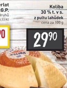Sýr Koliba uzená 30%