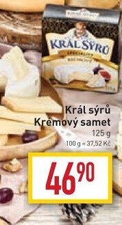 Sýr Krémový samet Král sýrů