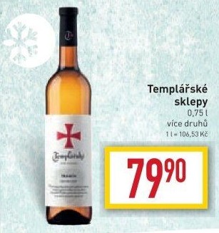 Vína Templářské sklepy Čejkovice