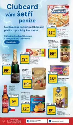 akční leták Tesco 9.11.2022-15.11.2022