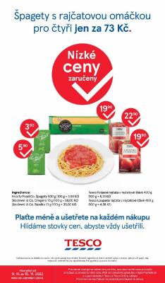 akční leták Tesco 9.11.2022-15.11.2022