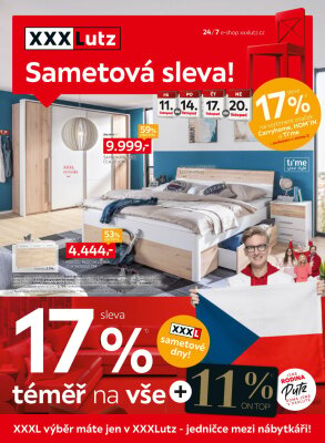 akční leták XXXLutz 7.11.2022-20.11.2022