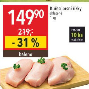 Kuřecí prsní řízky