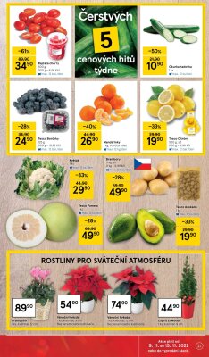 akční leták Tesco 9.11.2022-15.11.2022