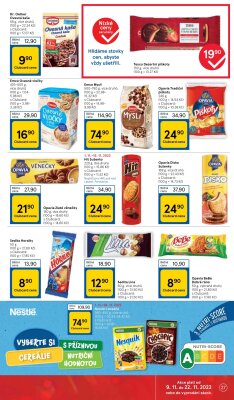 akční leták Tesco 9.11.2022-15.11.2022