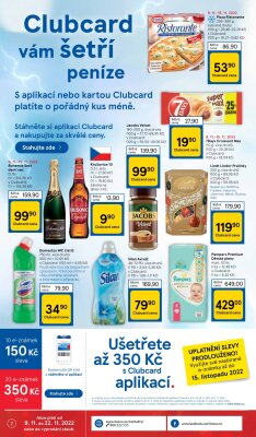 akční leták Tesco 9.11.2022-15.11.2022