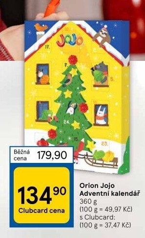 Adventní kalendář JoJo