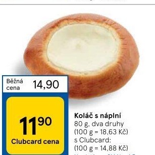 Koláč s náplní