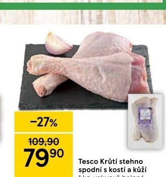 Krůtí stehna Tesco