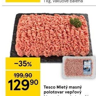 Mleté maso mix Tesco