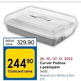 Podnos s poklopem Curver