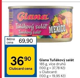Salát s tuňákem Giana