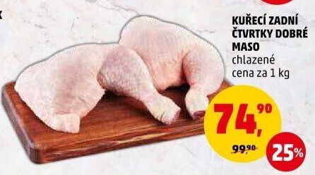Kuřecí čtvrtky Dobré maso