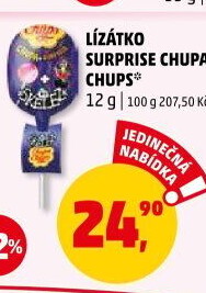 Lízátko s překvapením Chupa Chups