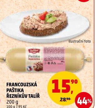 Paštika francouzská Řezníkův talíř