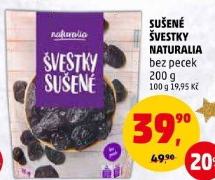Švestky sušené Naturalia