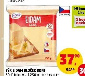 Sýr Eidam 30% Boni