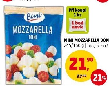 Sýr Mozzarella třešinky Boni