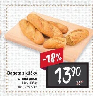 Bageta s klíčky