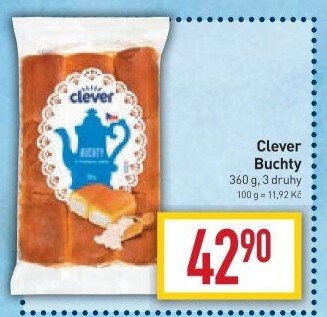 Buchty s náplní Clever