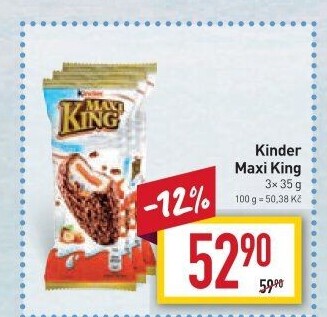 Dezert Maxi King Kinder