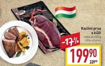 Kachní prsa bez kosti Valdor