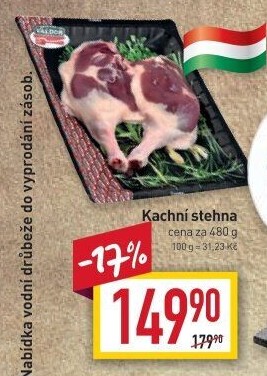 Kachní stehna Valdor