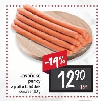 Párky javořické