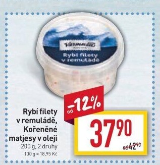 Rybí filety v remuládě Varmuža