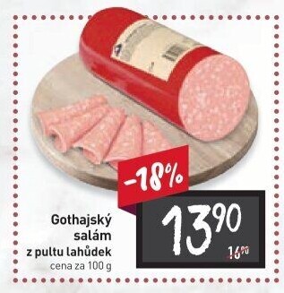 Salám Gothaj Kostelecké uzeniny