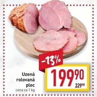 Uzená rolovaná plec