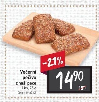 Večerní pečivo