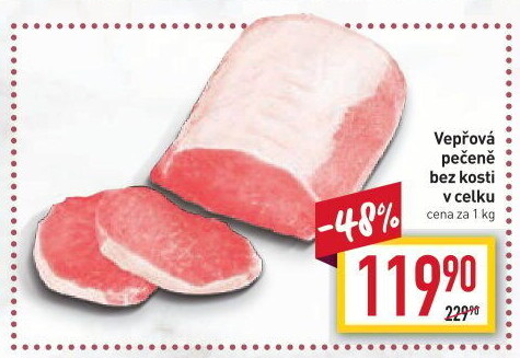 Vepřová pečeně bez kosti