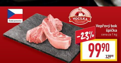 Vepřový bok špička Vocílka