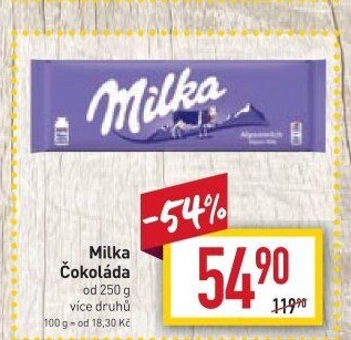 Čokoláda Milka