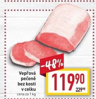 Vepřová pečeně bez kosti