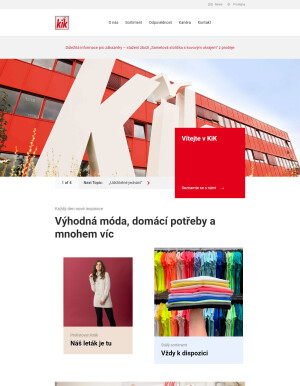 akční leták Kik textil 9.11.2022-15.11.2022