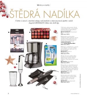 akční leták ROSSMANN drogerie 9.11.2022-31.12.2022