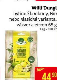 Bonbony Willi Dungl