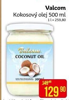 Kokosový olej Valcom