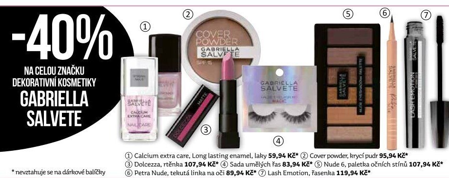 Lak na nehty Calcium Extra Care Gabriella Salvete