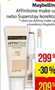 Make up Affinitone Maybelline