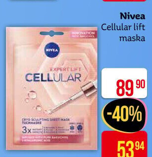 Maska textilní pleťová Cellular Nivea