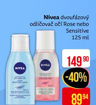 Odličovače očí Nivea