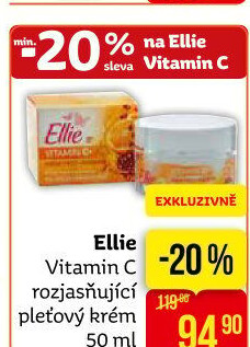 Pleťový krém s vitamínem C Ellie