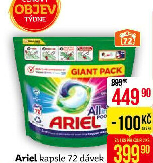 Prací kapsle Ariel