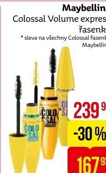 Řasenka Colossal Volum Express Maybelline